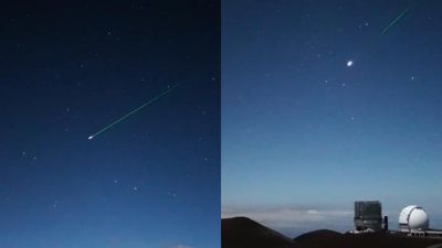 Magia en el cielo: así se vio la lluvia de estrellas Perseidas en Hawái