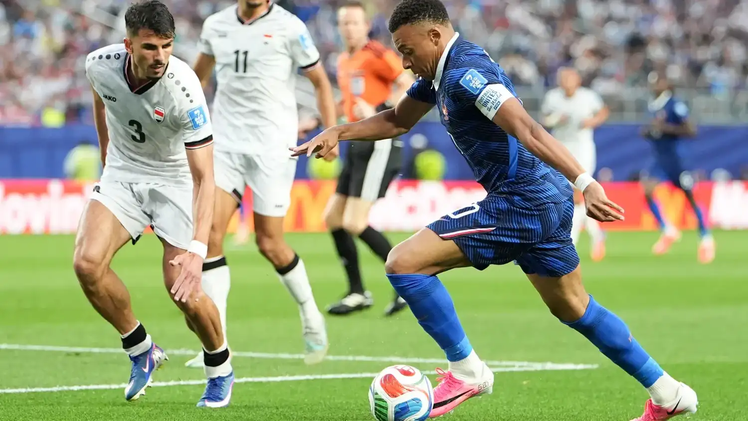 Mbappé brilla en Francia.