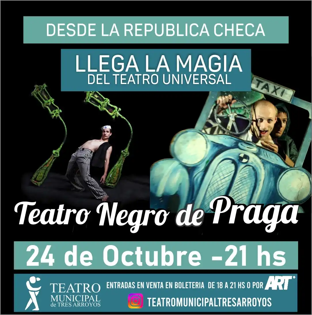 flyer teatro negro de praga