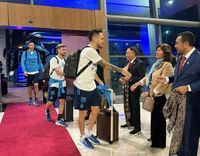 El seleccionado se entrenó a puertas cerradas en Indonesia