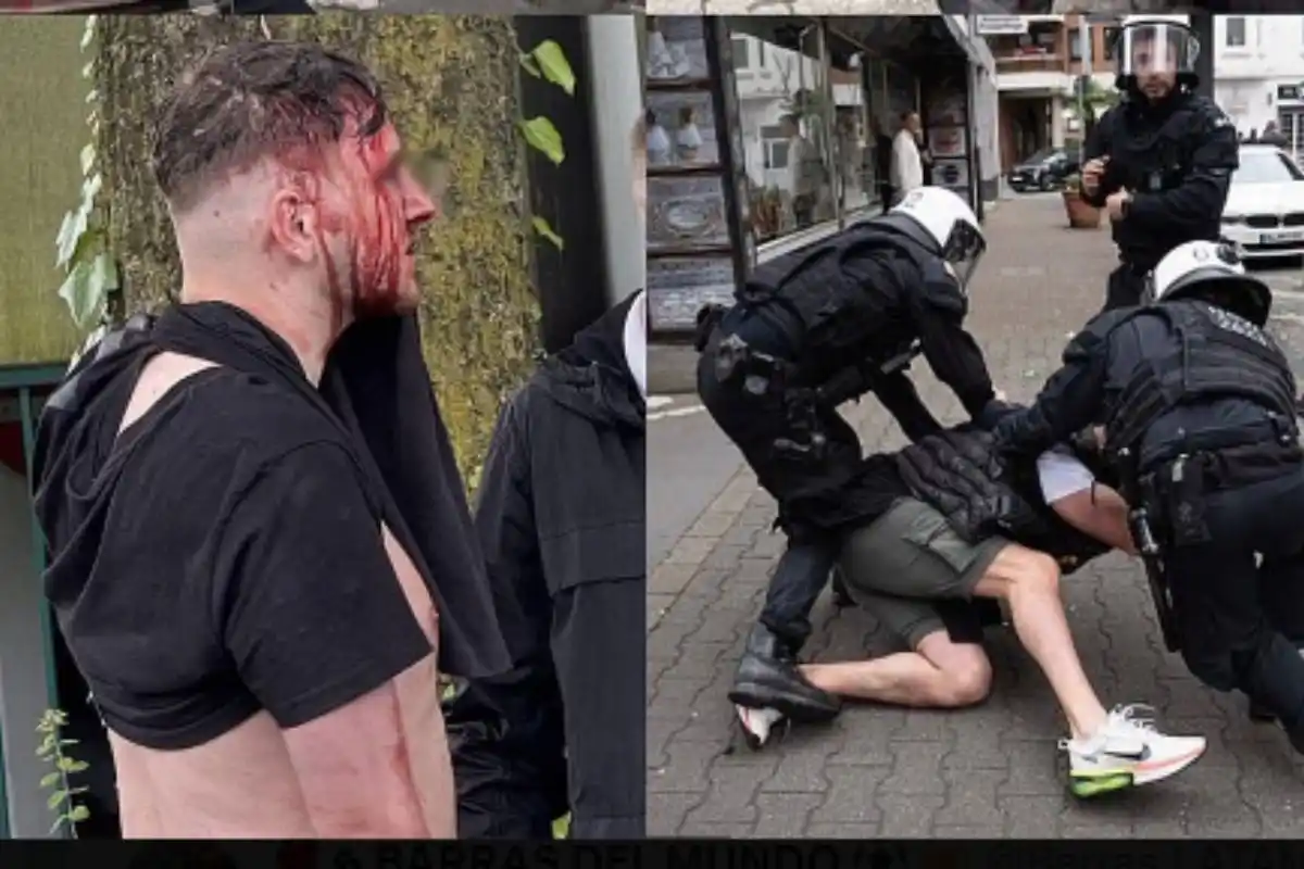 Según fuentes oficiales, siete hinchas serbios quedaron detenidos