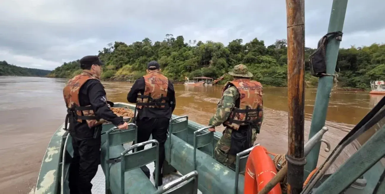 Intensa búsqueda de un turista desaparecido en las Cataratas del Iguazú