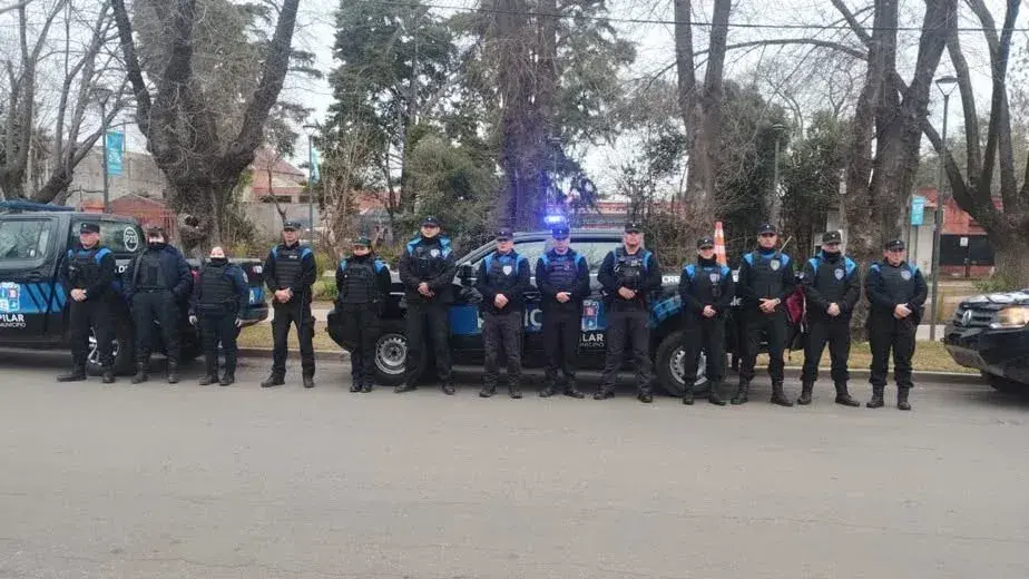 Los agentes se desplegaron en diferentes localidades durante el fin de semana.