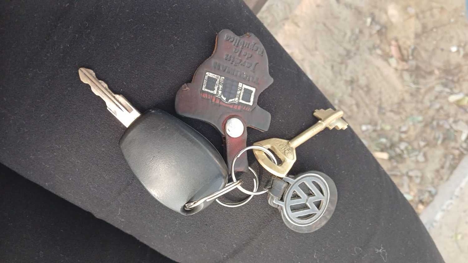 Encontraron llaves en el Vía Crucis