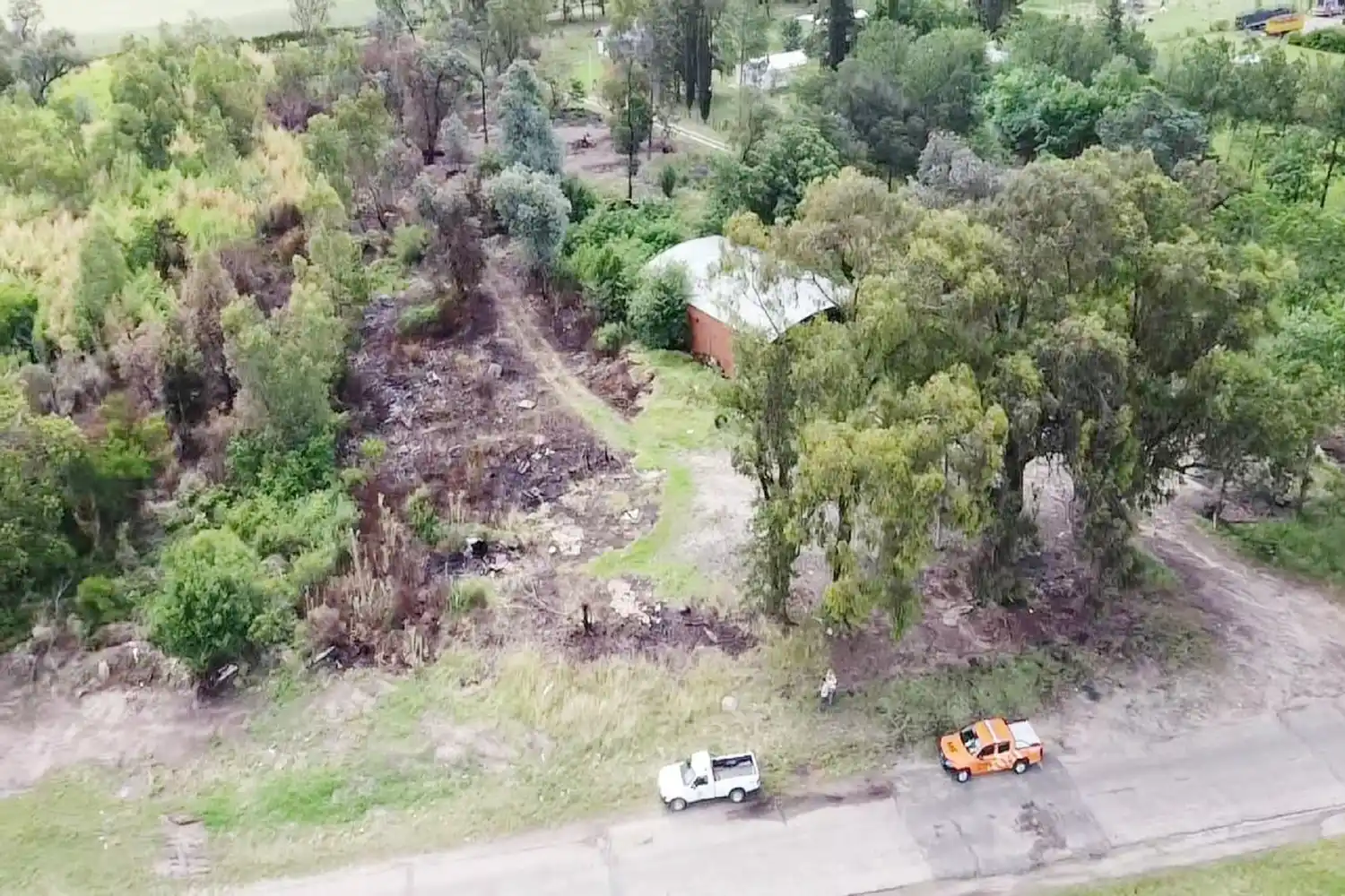 La Brigada de Respuesta Ambiental intervino en un incidente por desmonte y quema ilegal