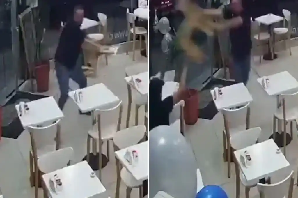 Violencia en una panadería