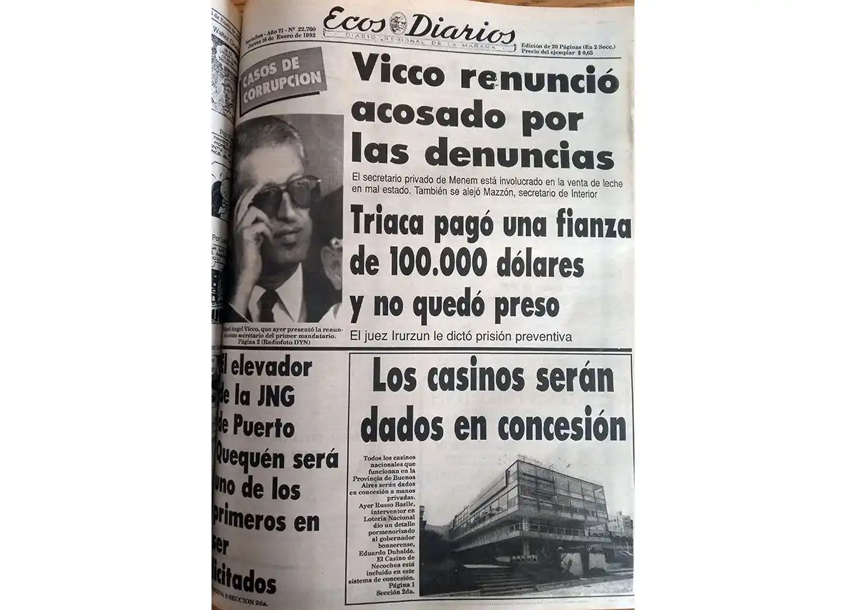 Jueves 16 de enero de 1992