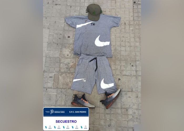 Ropa secuestrada