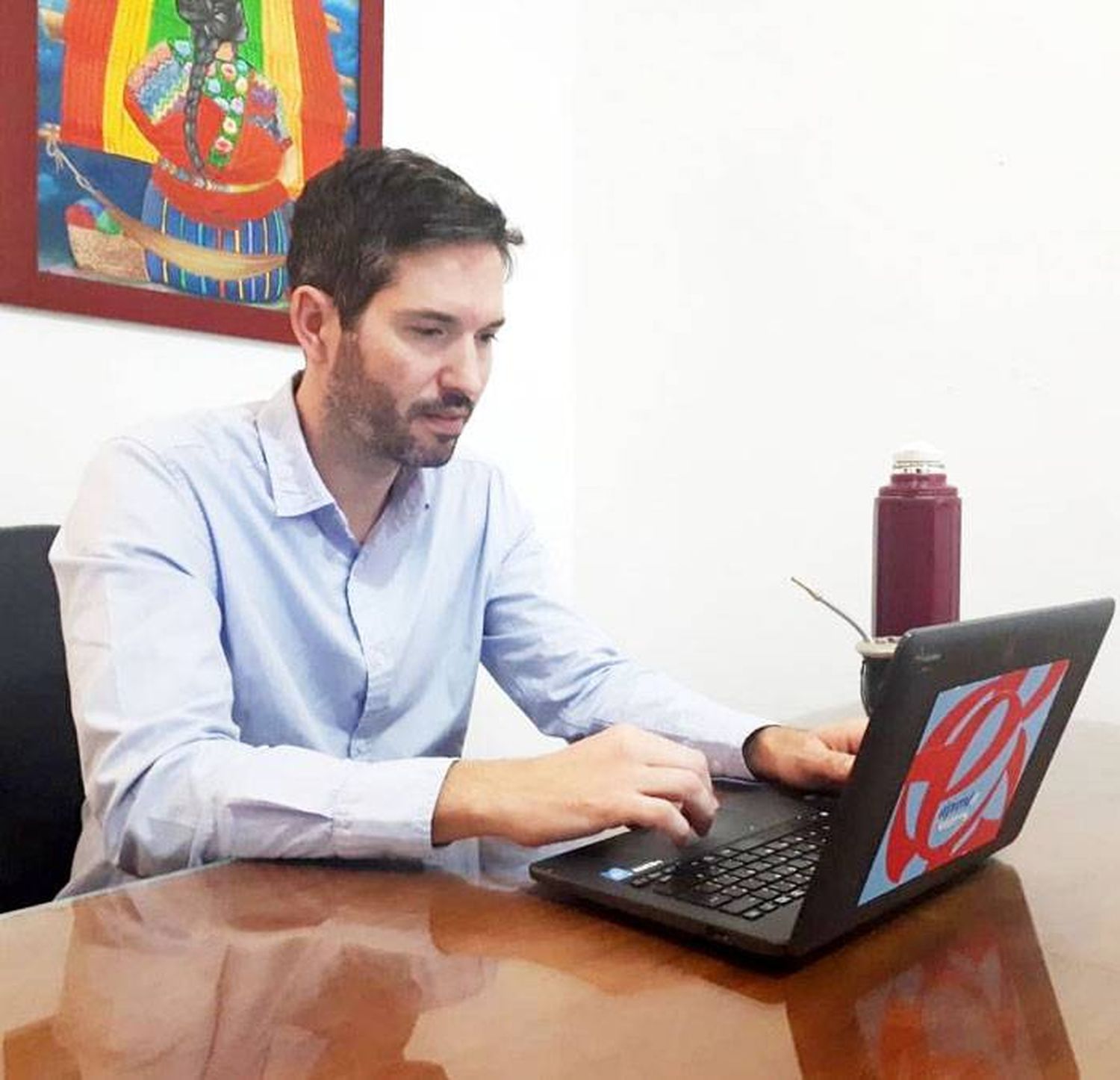 El titular del CGE participó de una videoconferencia donde se analizó el calendario escolar