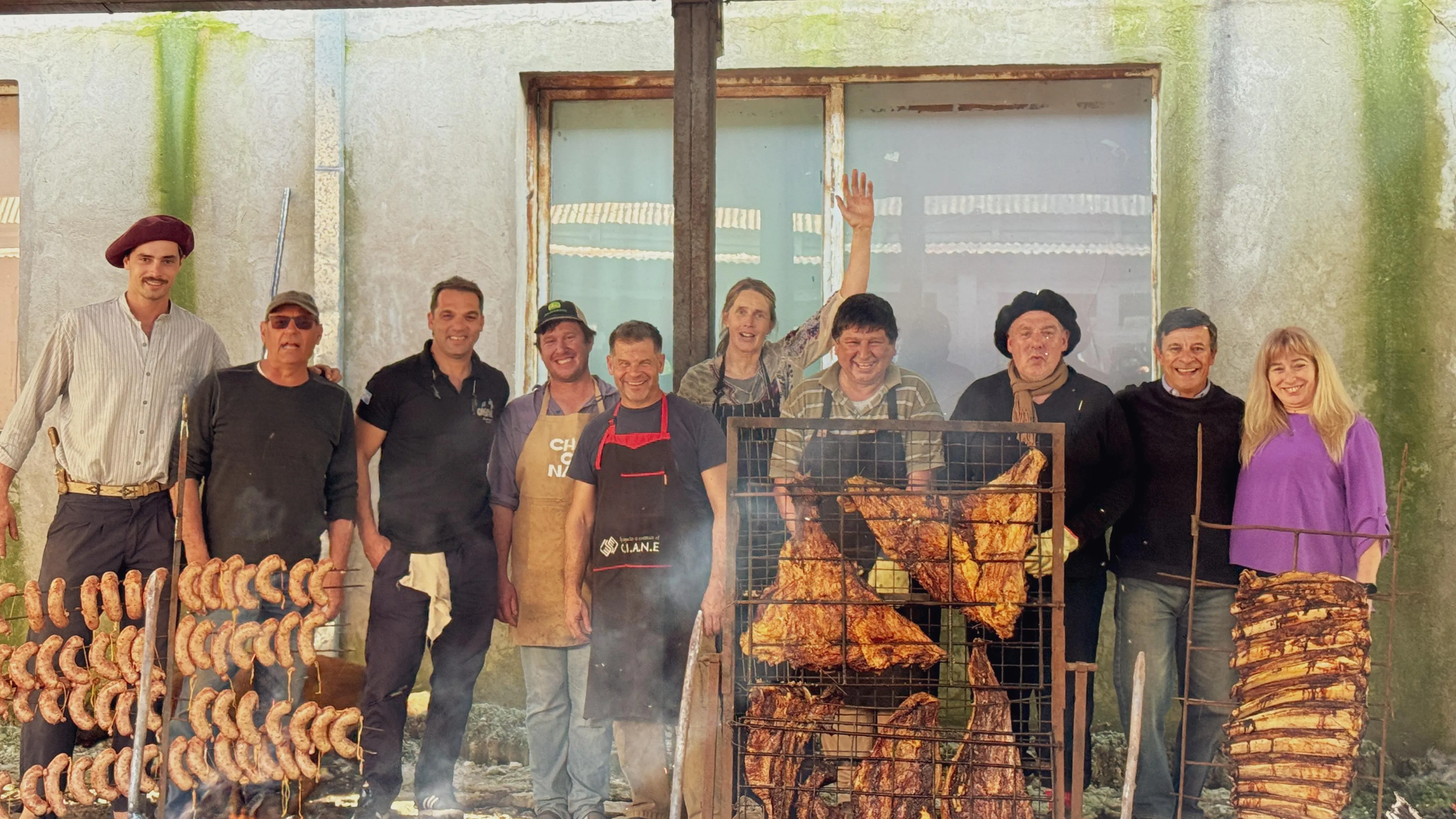 El Asado Criollo de Ciane fue un éxito solidario en la Sociedad Rural