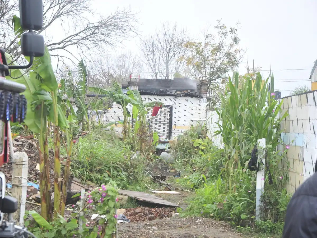 Muere un hombre en un incendio en barrio La Milka 