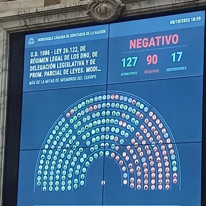 El proyecto que regula los DNU volvió al Senado
