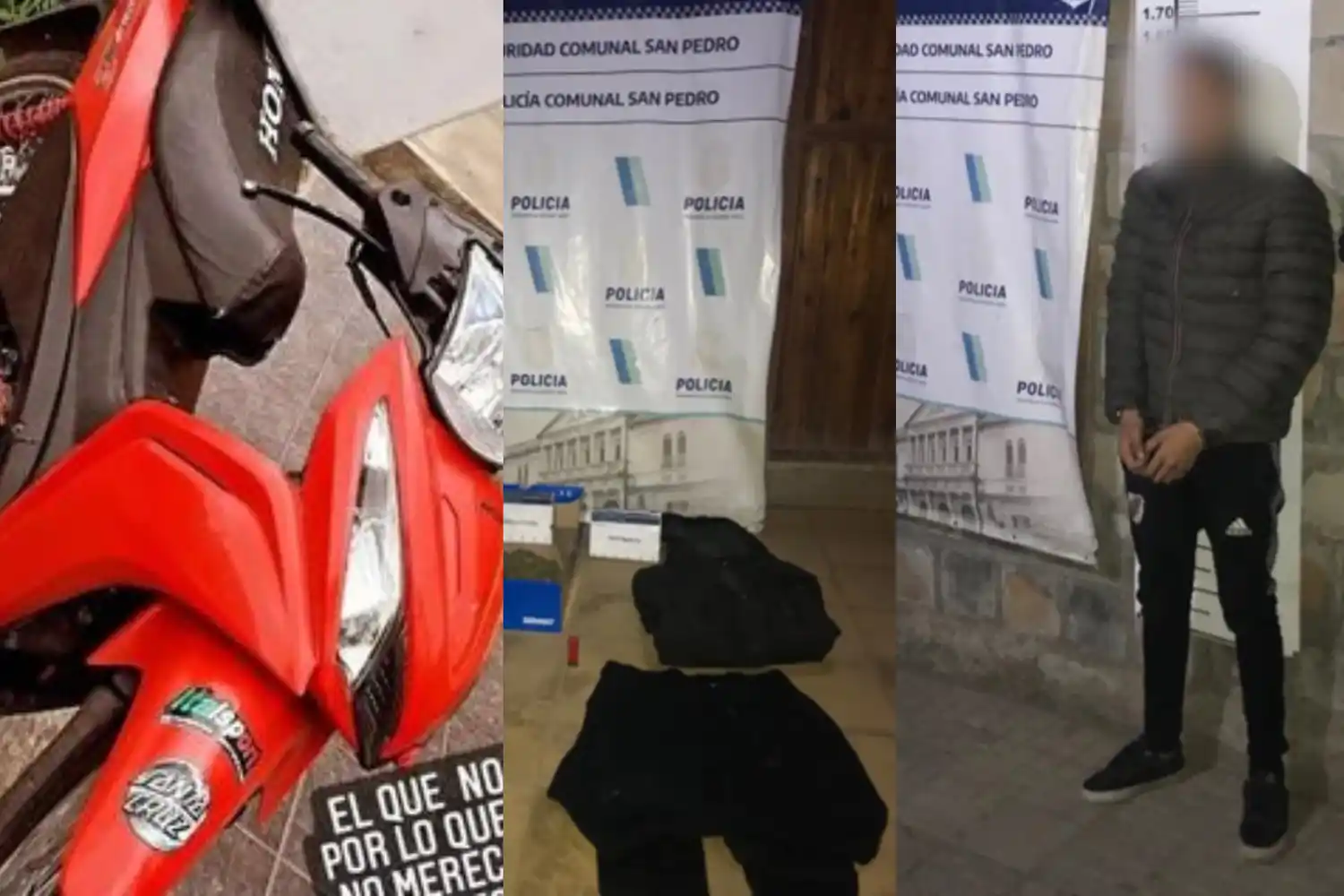 Detuvieron en Baradero a uno de los delincuentes que asaltaron a un mensajero