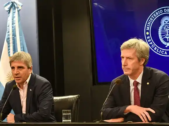 Caputo y el presidente del Banco Central brindaron detalles acerca del swap por USD 20.000 de dólares con Estados Unidos