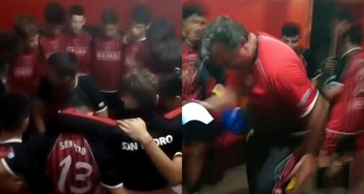 [Videos] El U15 de San Pedro finalista: De la arenga de Gerónimo Peralta al “baile del Diego” de Gerardo Biain
