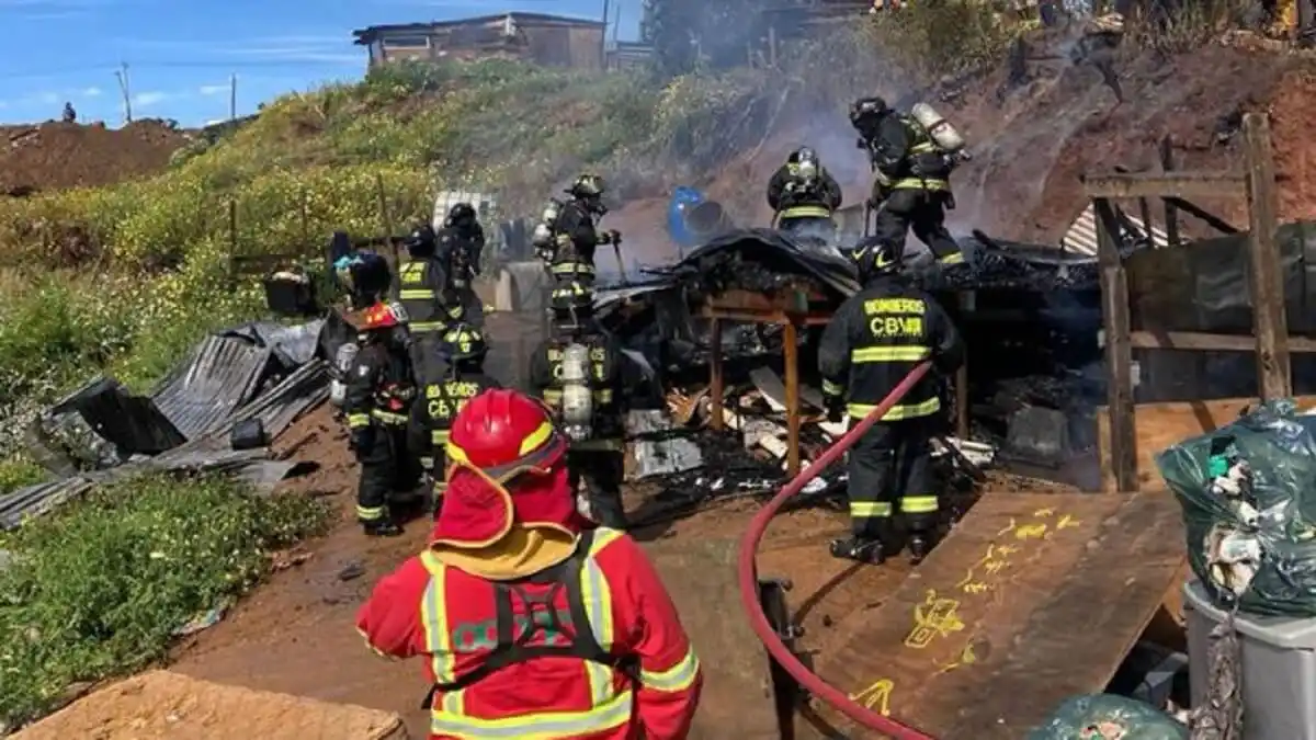 OTRO INCENDIO ARREBATA la vida a dos niñitos venezolanos en Chile