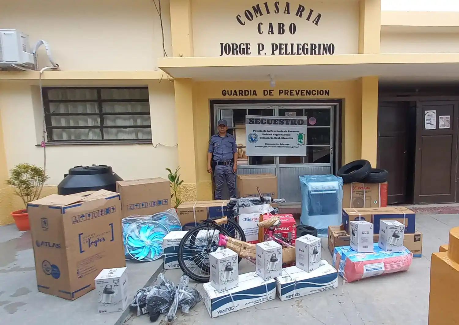 La Policía secuestró mercaderías de contrabando por más de $2 millones