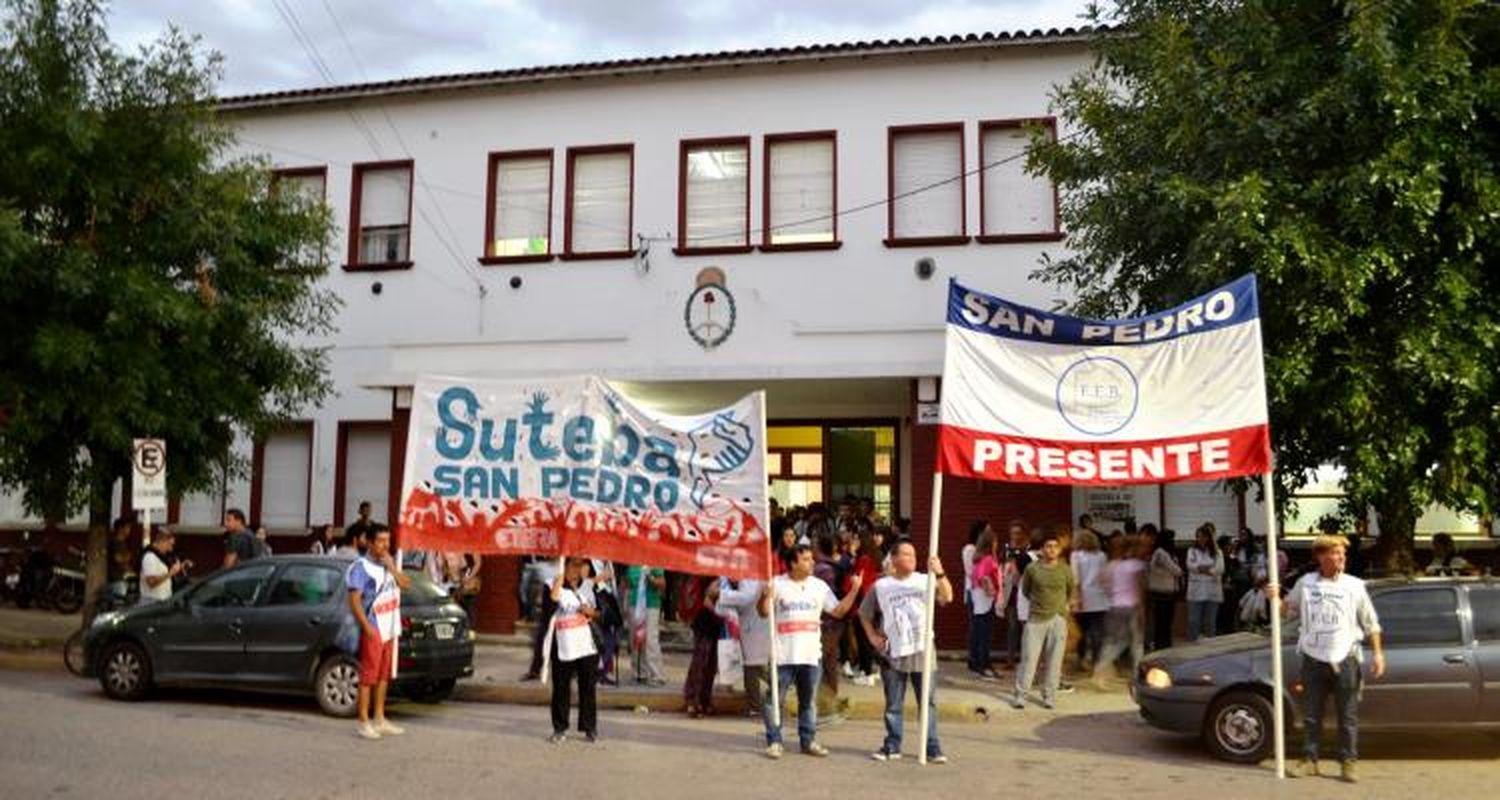 Paro docente: El alto acatamiento en la región se replica en San Pedro