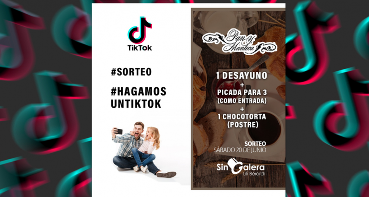 Concurso Tik Tok: Hacé un Tik Tok con tu papá y ganá desayuno, picada y postre de Pan y Manteca