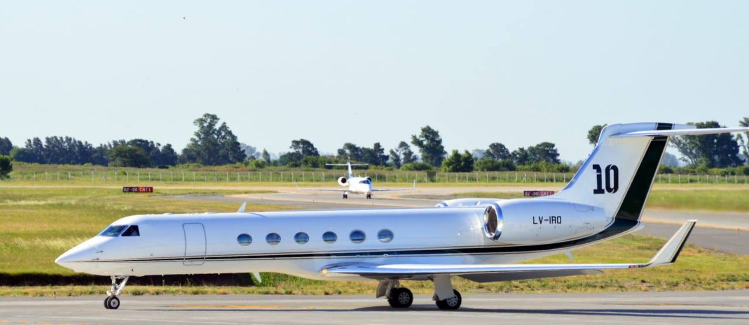 The GOAT returns: Lionel Messi heads back to Paris in his private jet