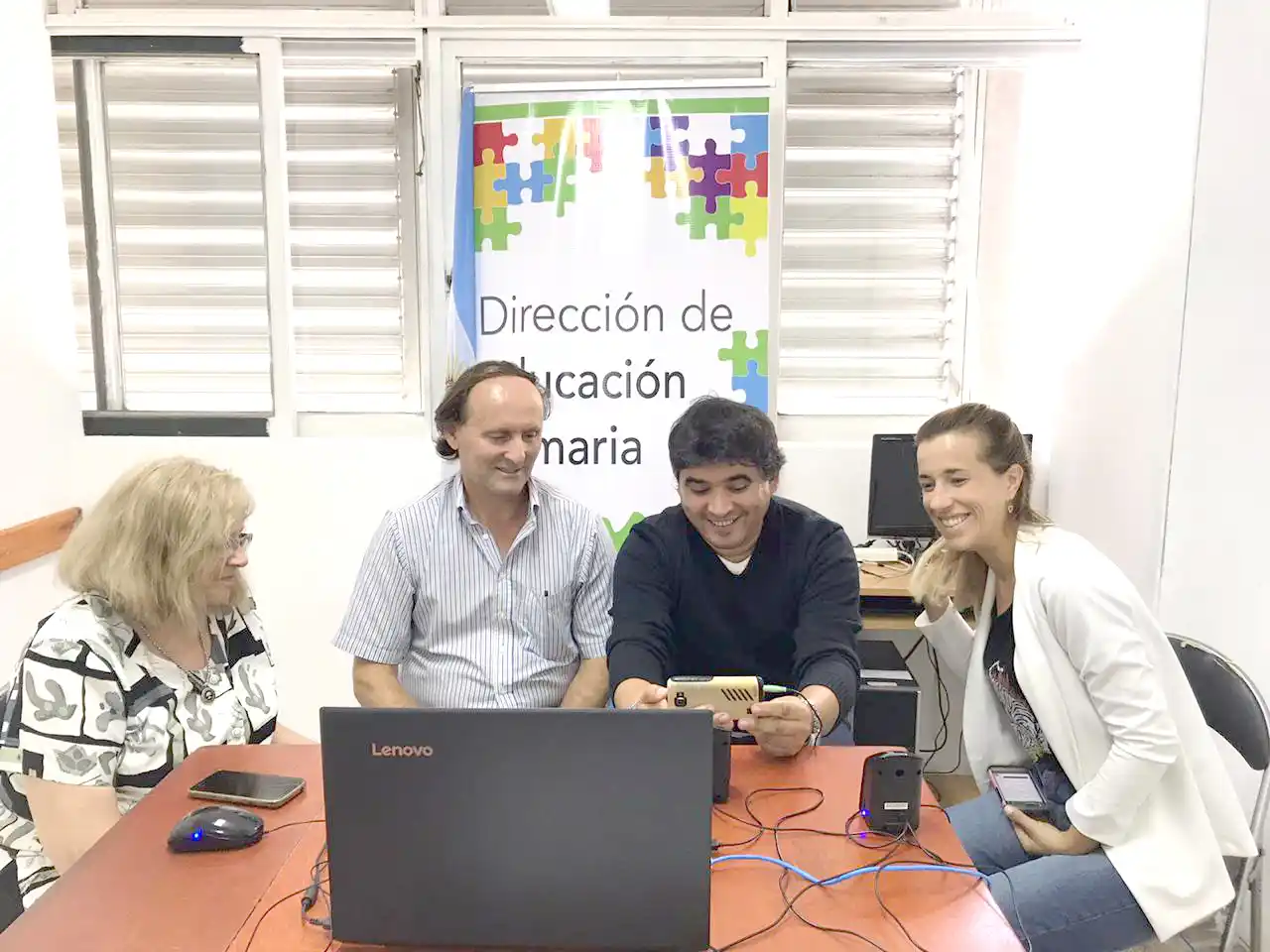 Intercambio de experiencias con alumnos de Estados Unidos