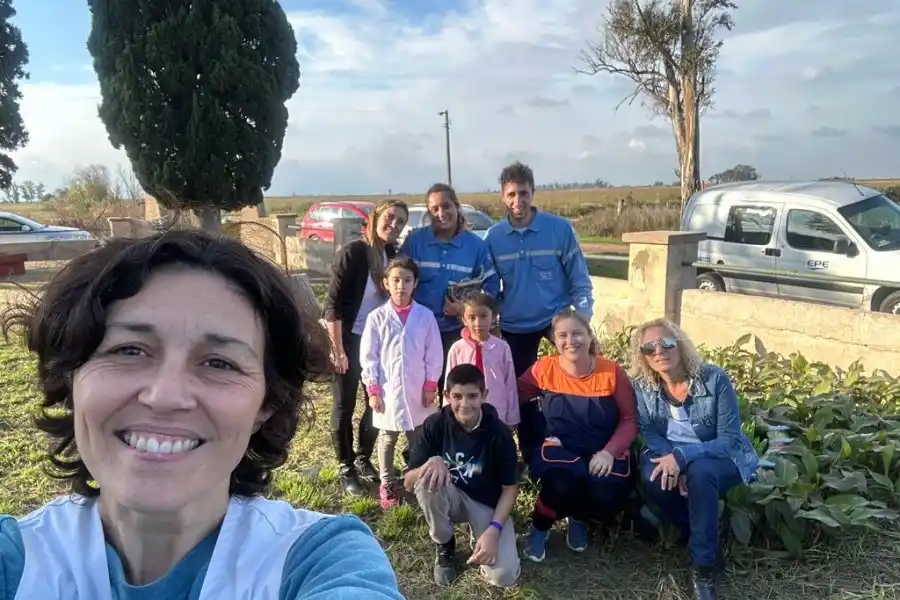  La EPE visitó centros de educación radial en Las Petacas
