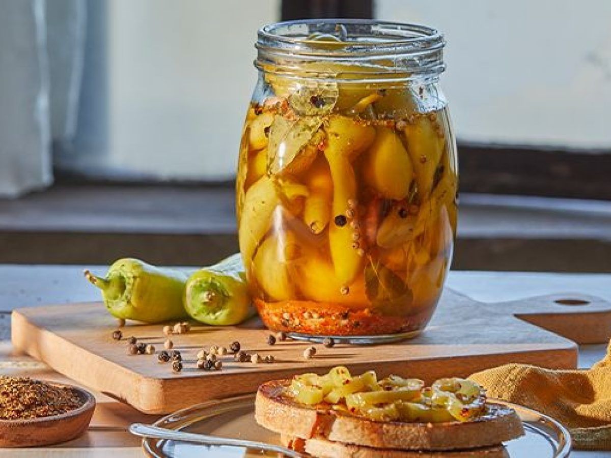 Receta de ajíes en vinagre, rápida y fácil