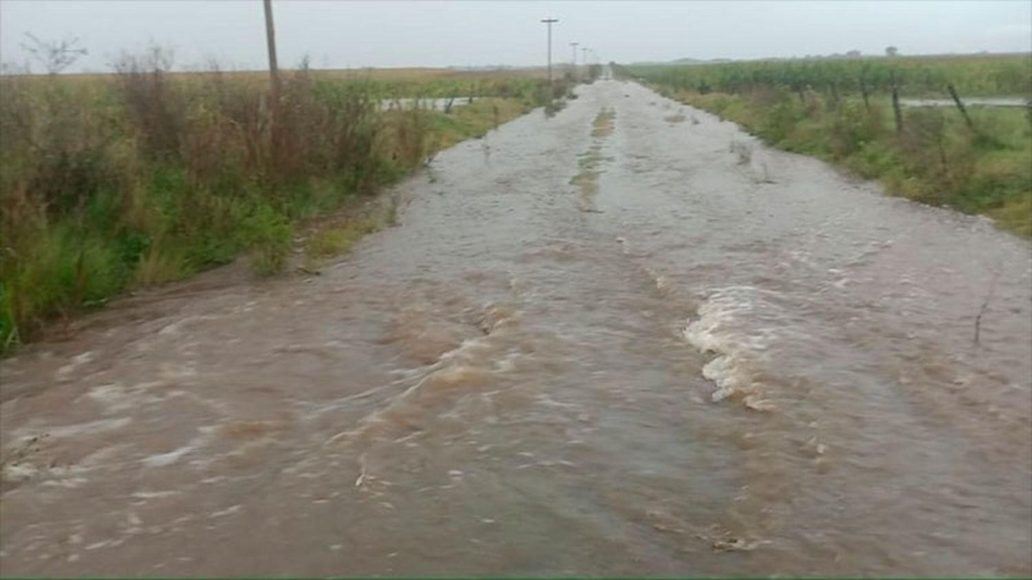 Tragedia en medio del temporal: un hombre murió tras ser arrastrado por el agua