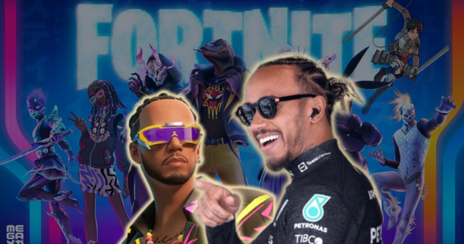 Lewis Hamilton revela la única condición de la que dependía su colaboración con Fortnite