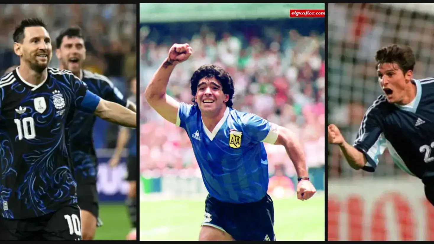Argentina vestirá la camiseta azul ante Inglaterra, como en 1986 y 1998