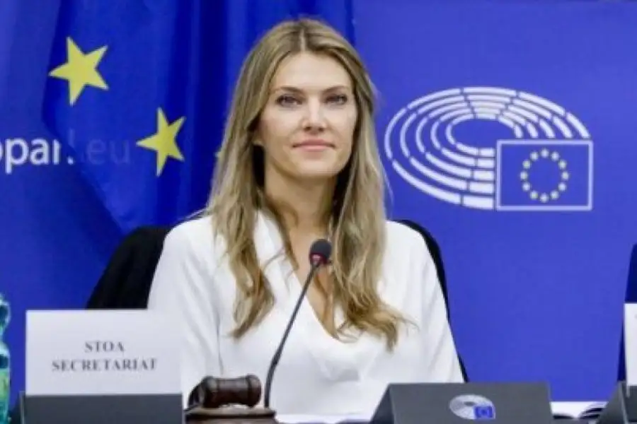 Eva Kaili, una de las vicepresidentas del Parlamento Europeo, quien se encuentra encarcelada en Bruselas