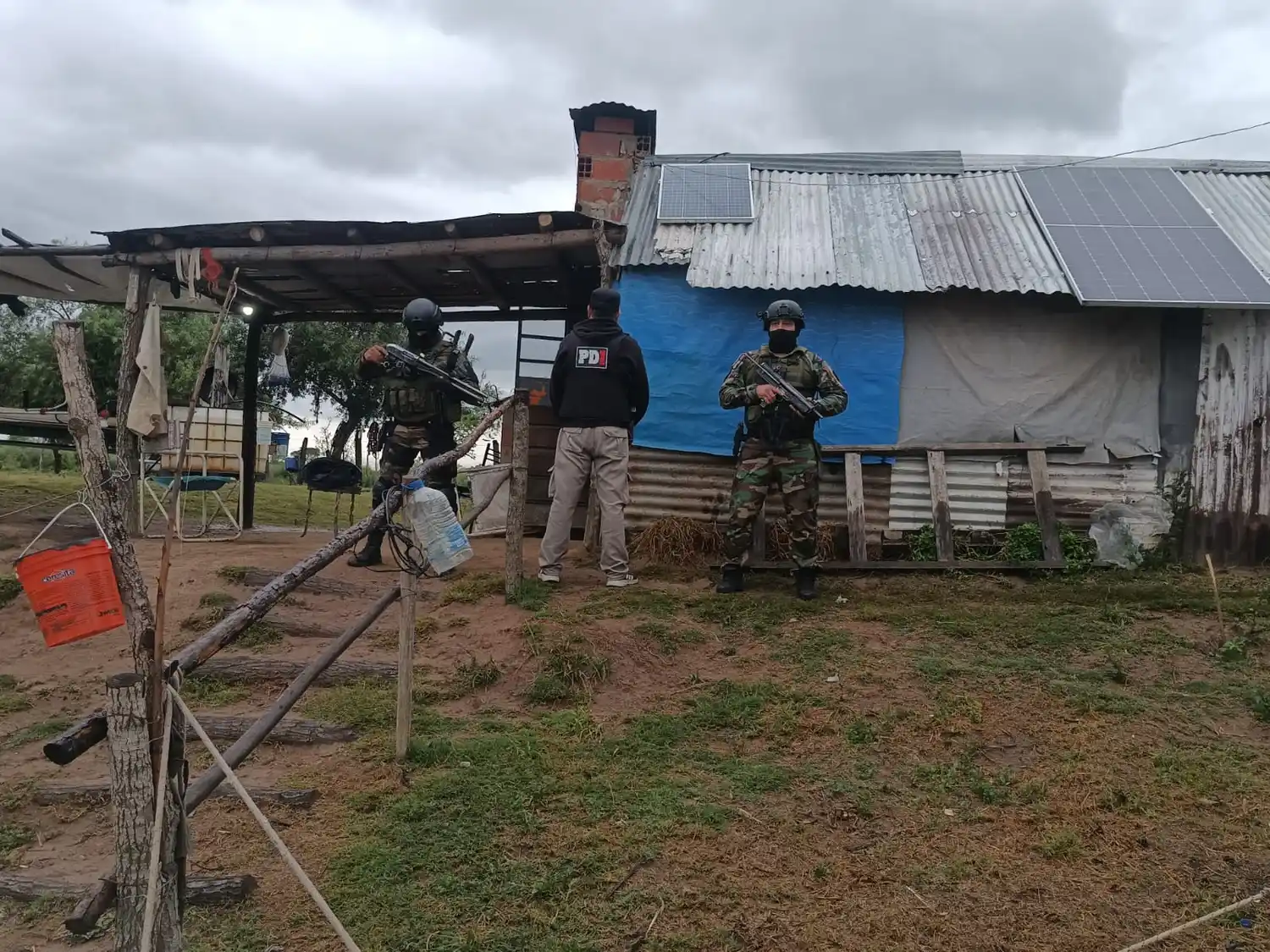 PDI DETUVO A DOS HOMBRES POR EL DOBLE HOMICIDIO DEL RÍO CORONDA.