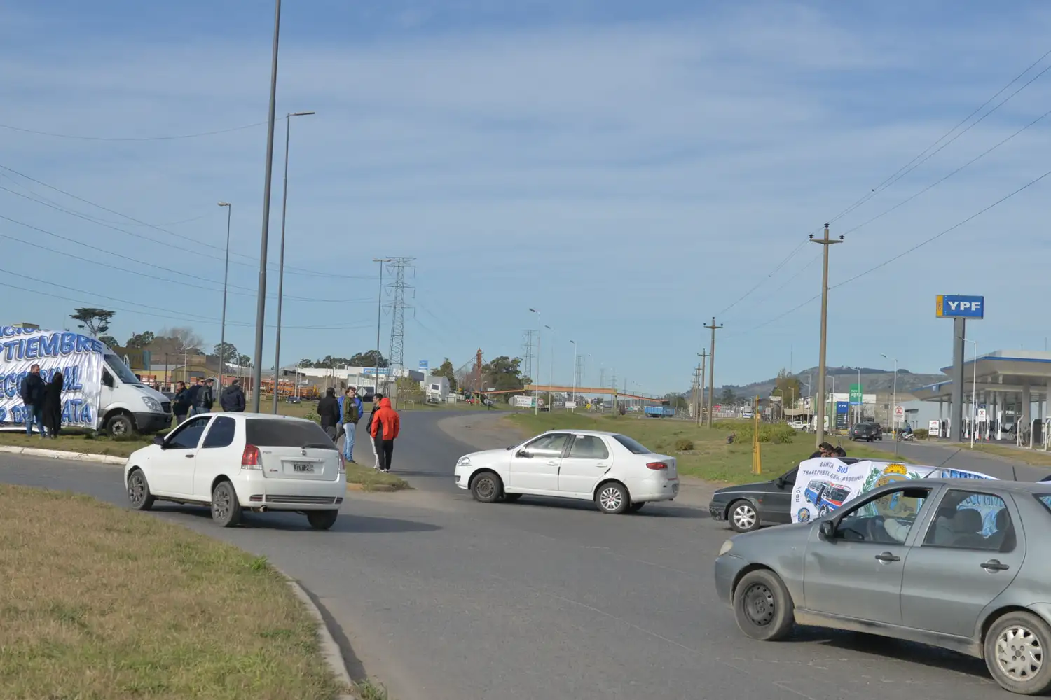 Agrupacion 24 de septiembre corte de ruta - 3