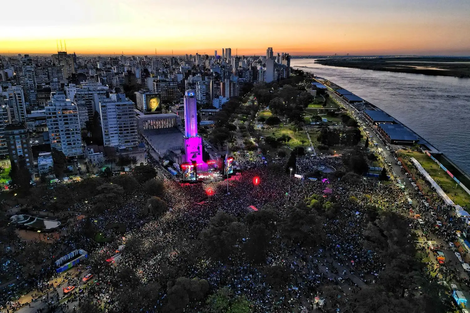 Los grandes eventos convocaron a gran cantidad de visitantes a la provincia. Foto: GSF
