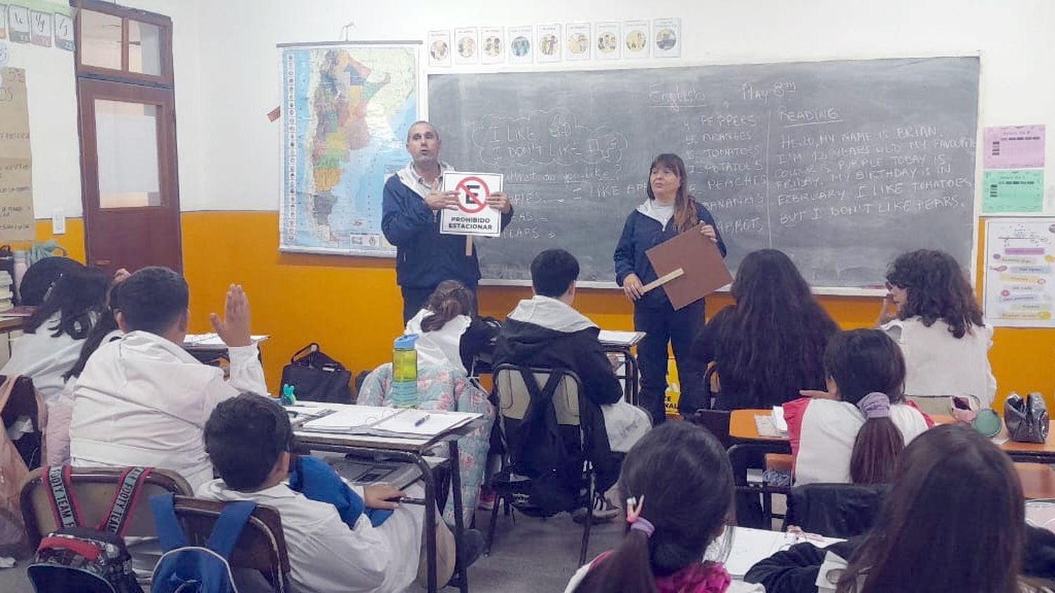Educación Vial: charlas a más de 200 alumnos de la Escuela 50