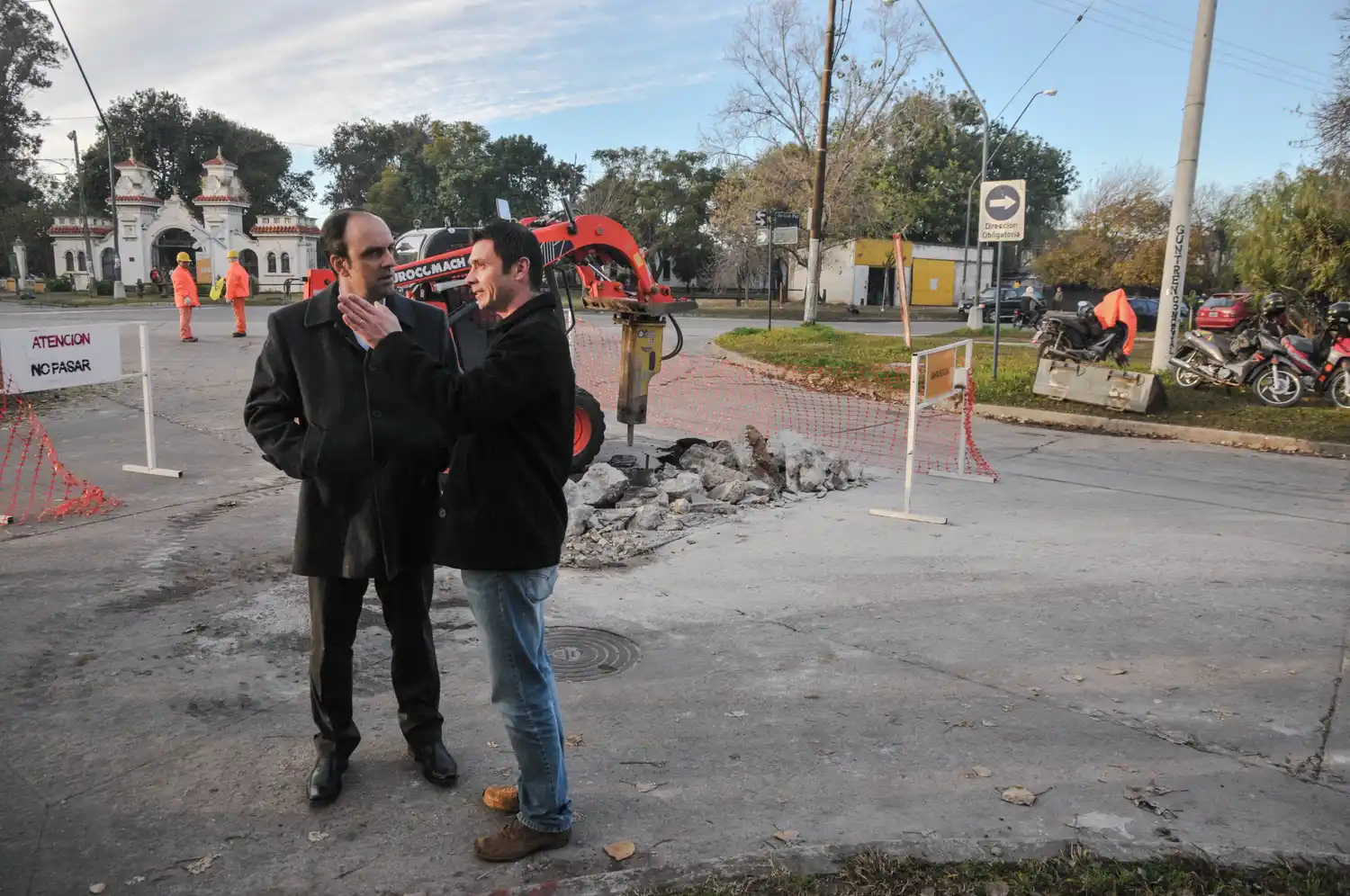 Continúan las obras de bacheo en la Ciudad