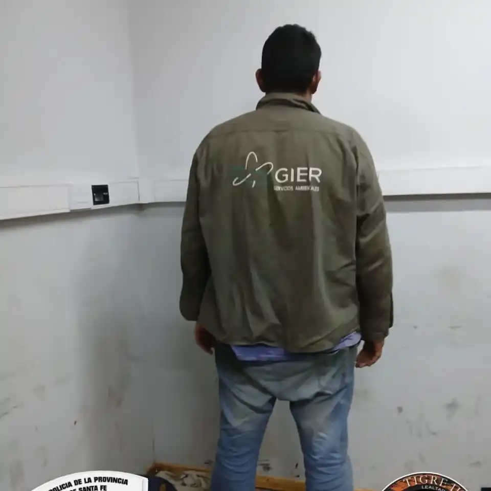 Detenido.