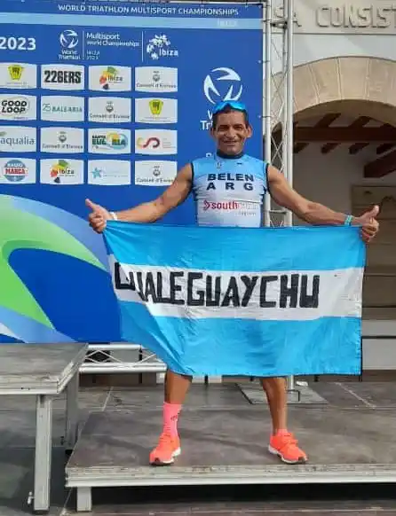 Alejandro Belén fue quinto en el Mundial de distancia Sprint en Ibiza