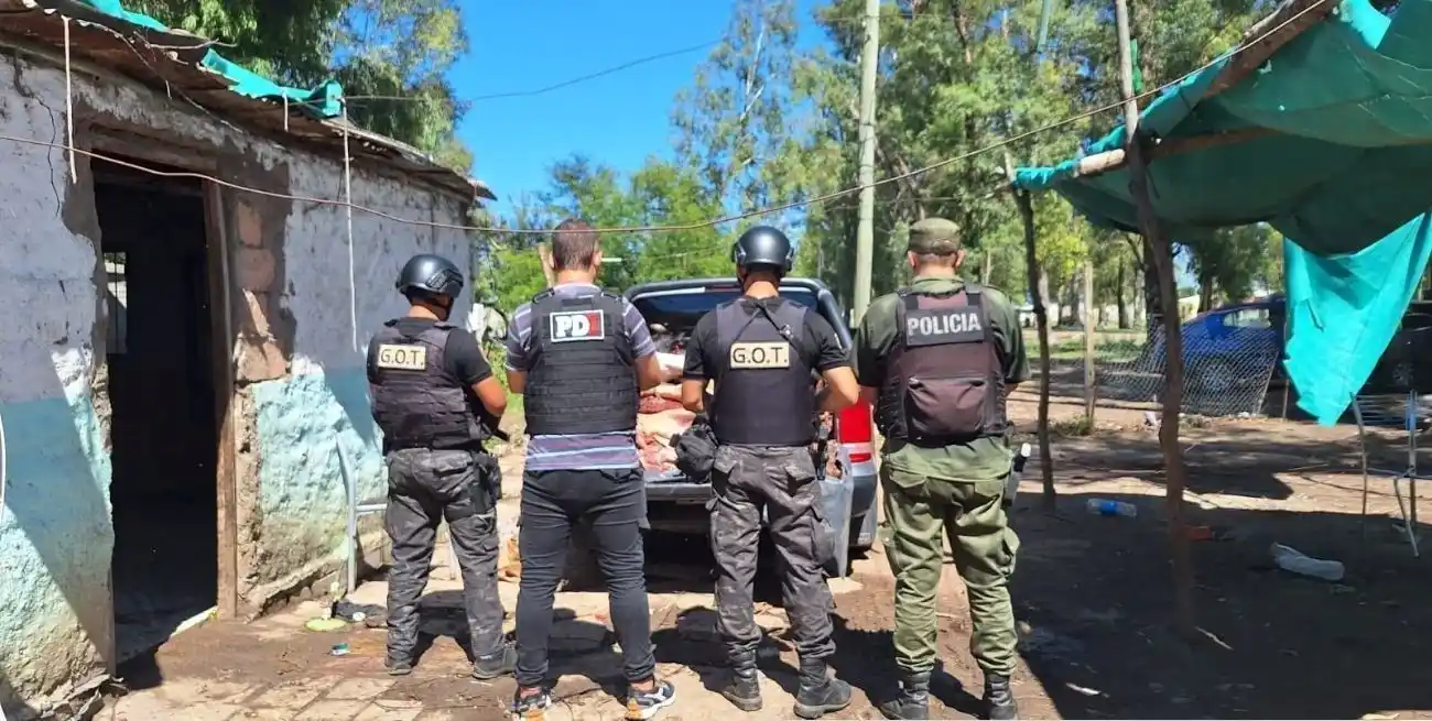El procedimiento se concretó en calle 80 de barrio Eucaliptal, de Frontera.
