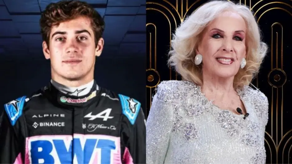 La divertida interacción entre Colapinto y Mirtha Legrand que hizo estallar las redes