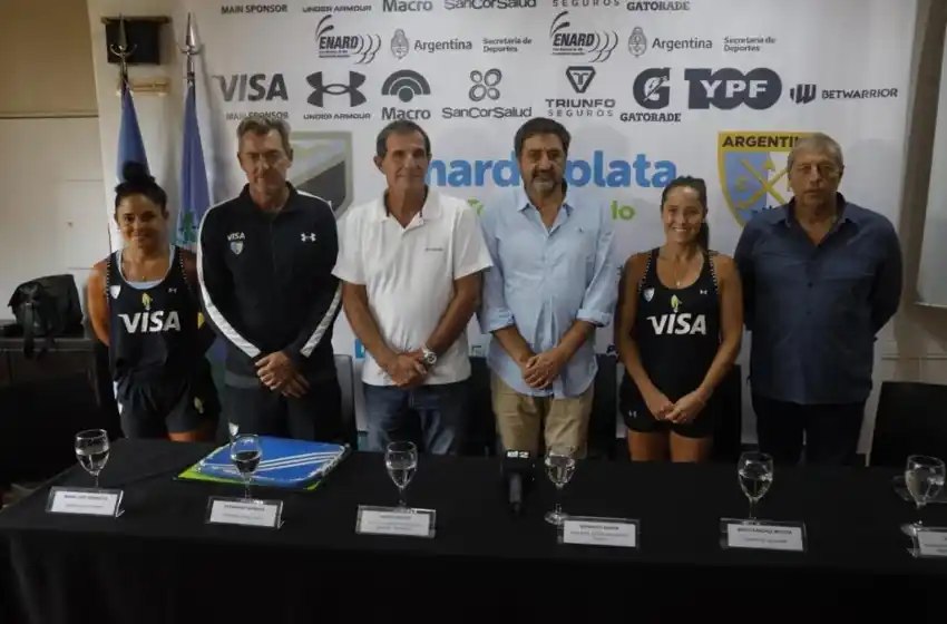 Se presentaron los amistosos de Las Leonas en Mar del Plata