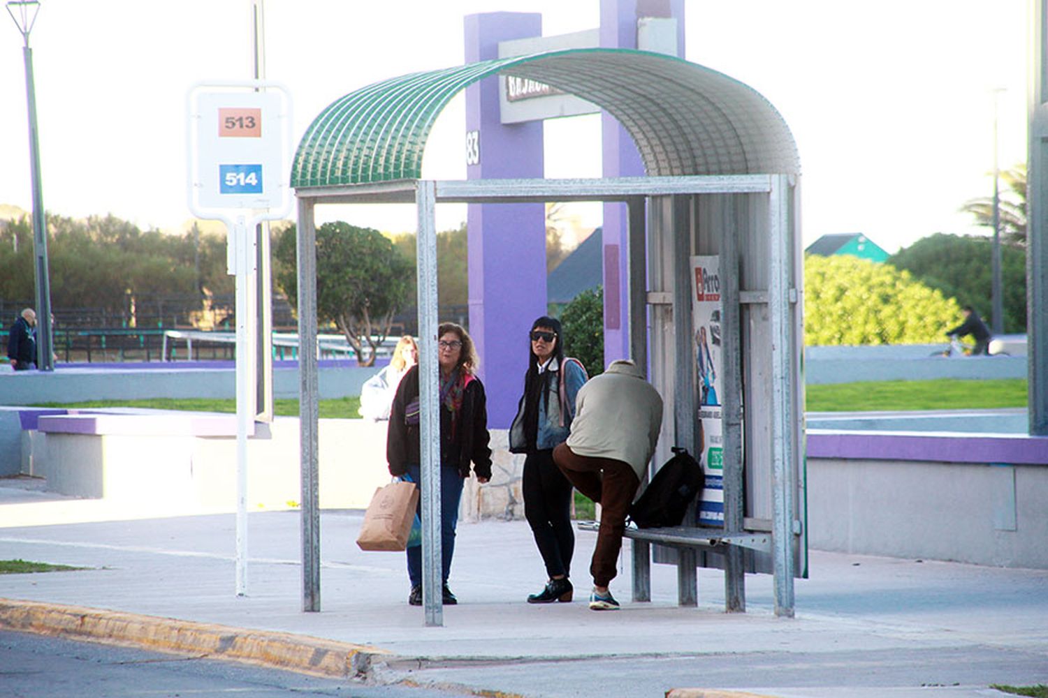 Parada de colectivos