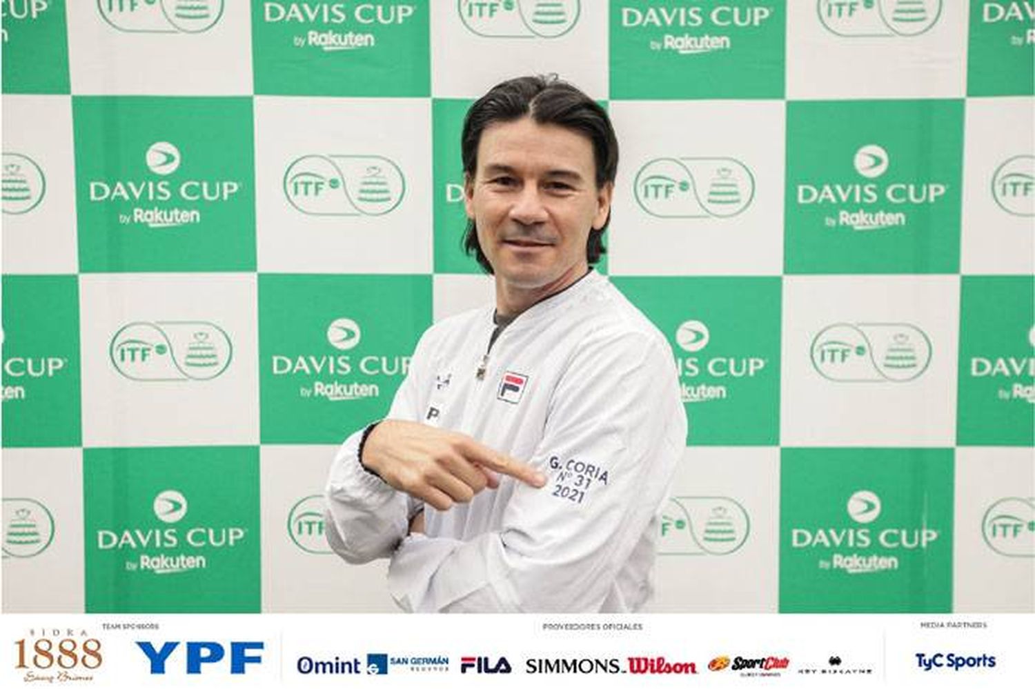 Guillermo Coria es el nuevo capitán de Argentina en la Copa Davis