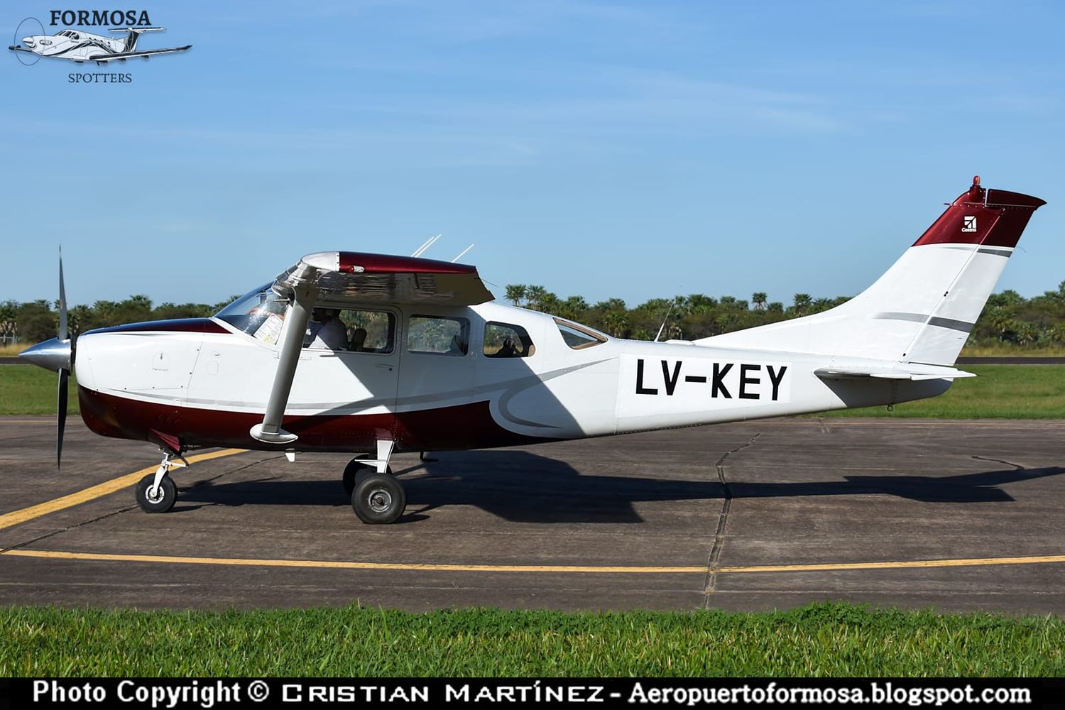 En pleno festejo navideño robaron un avión del Aeroclub Chaco