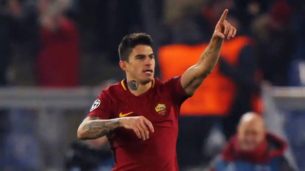 Goles de Perotti en triunfo de Roma ante Juventus