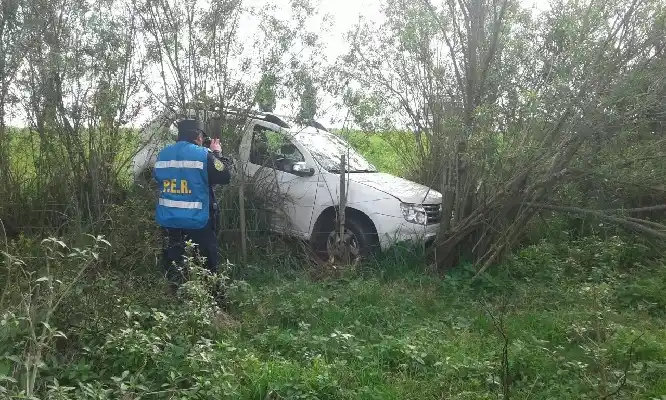 Un gualeguaychuense se llevó un susto grande en la ruta