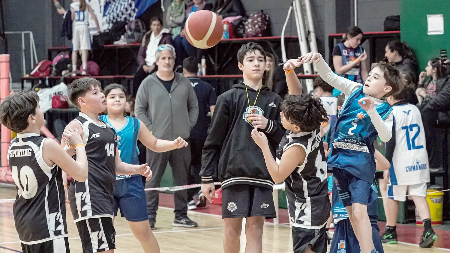 Intercambio. Intervinieron niños y niñas de hasta 11 años