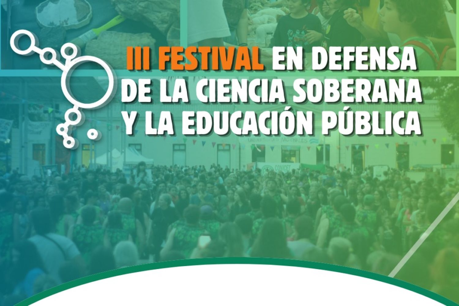 La ciencia soberana y la educación pública se celebran con un festival en La Plata