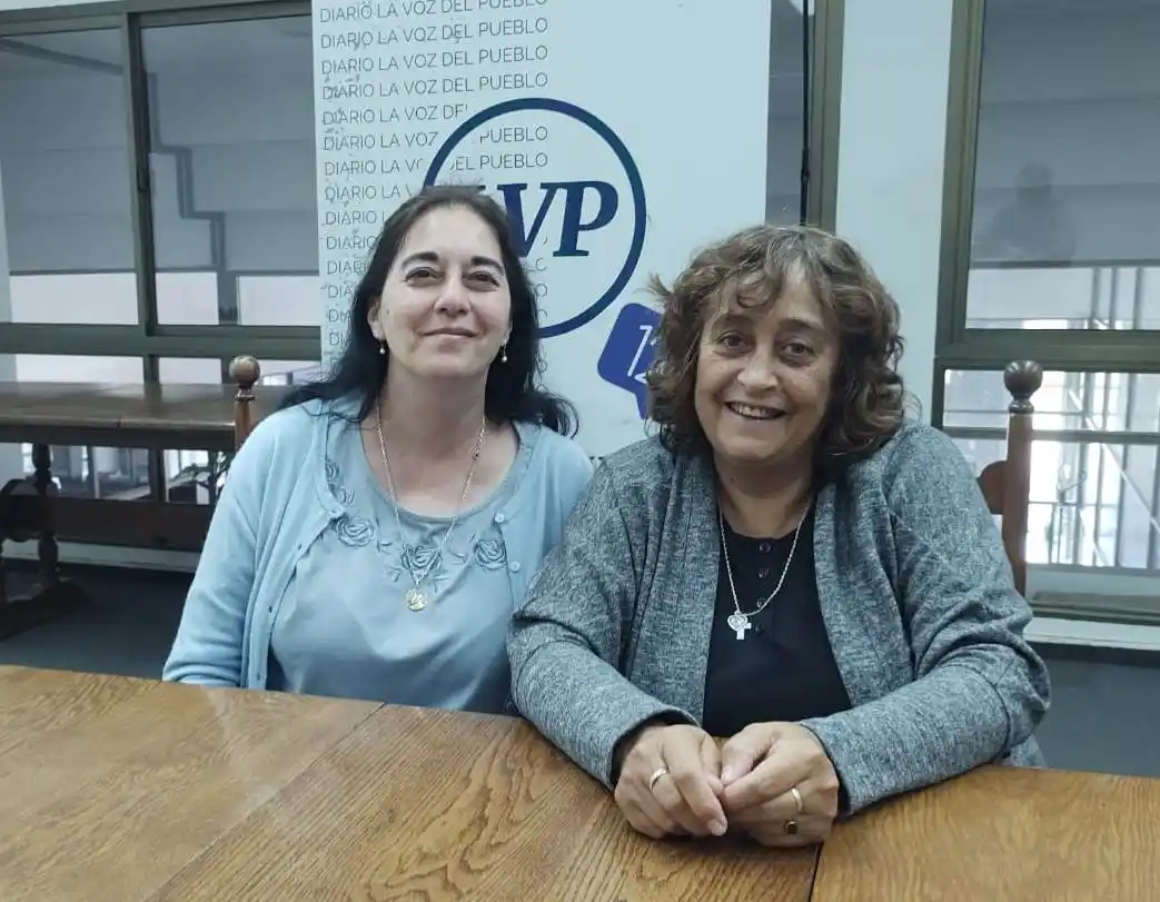 Alejandra Codagnone y María Rosa Cafaro