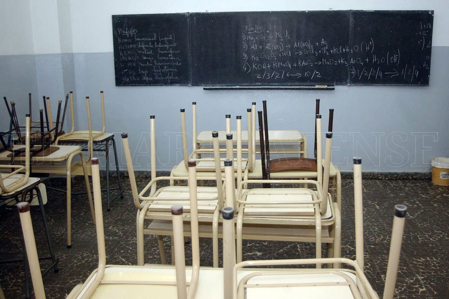 Suspenden las clases por el alerta meteorológico